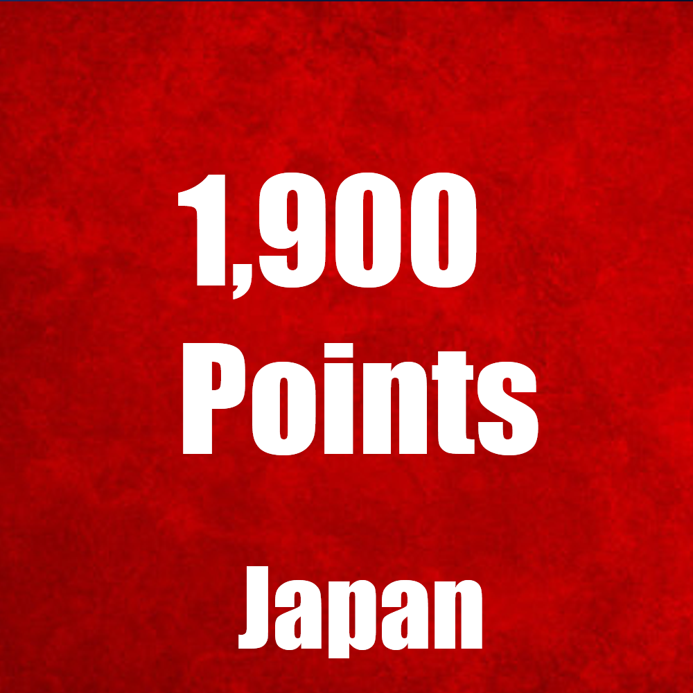 Japan Code - 1,900 Points - Takara Tomy