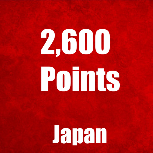 Japan Code - 2,600 Points - Takara Tomy